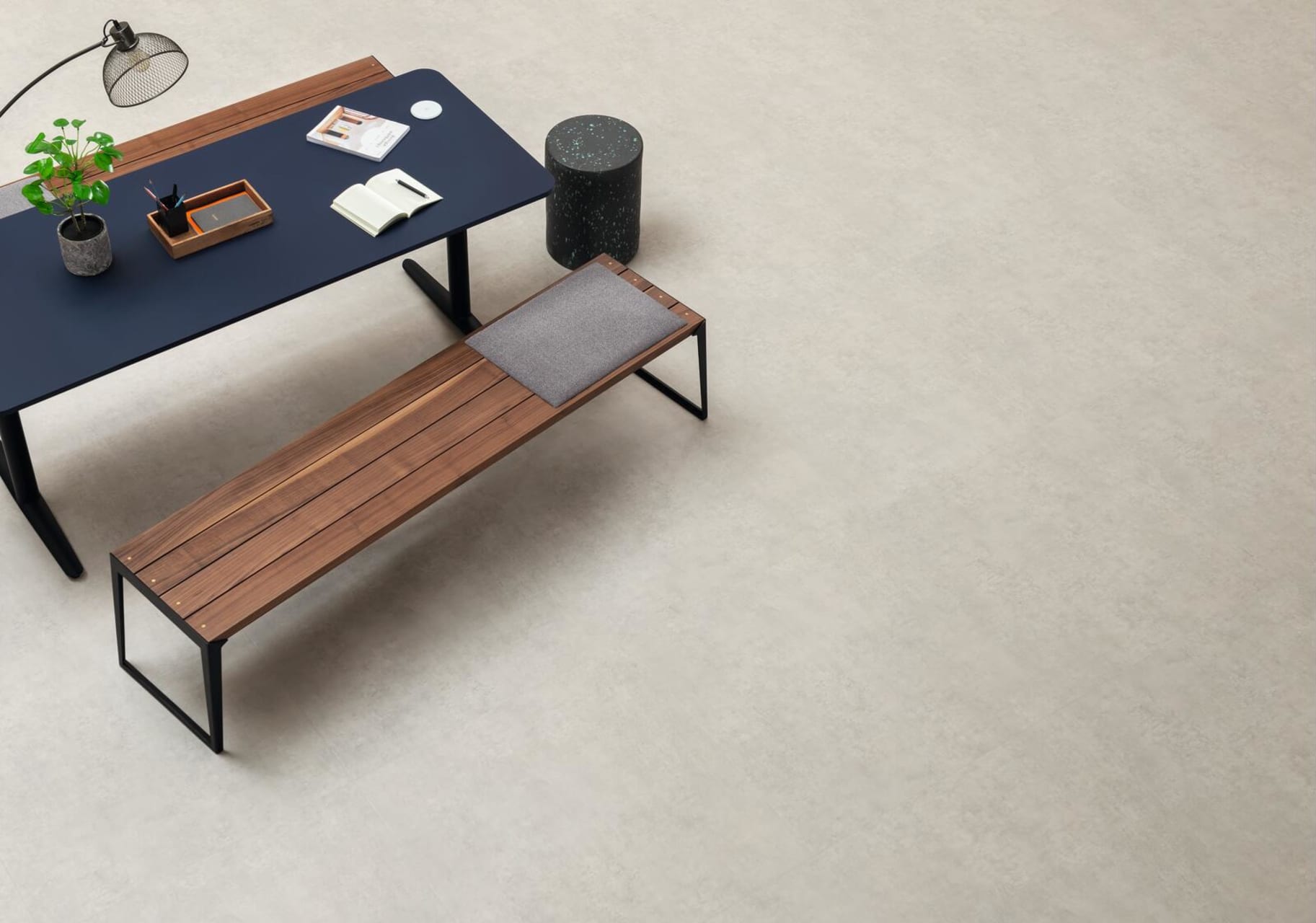 Hackney Grey | SX5S3082 | Amtico Access Loose Lay Vinyl